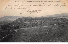 Algérie - N°76133 - MILIANA - Panorama De La Ville Et De La Plaine Du Chélif - Sonstige & Ohne Zuordnung