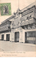 Pérou - N°79001 - LIMA - Casa De Los Marqueses Torre-Tagle - Carte Avec Bel Affranchissement - Perù
