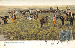 Etats-Unis - N°79215 - Cowboys Branding Cattle - AFFRANCHISSEMENT DE COMPLAISANCE - Andere & Zonder Classificatie