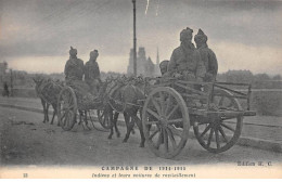 INDE - SAN27221 - Campagne De 1914-1915 - Indiens Et Leurs Voitures De Ravitaillement - Inde