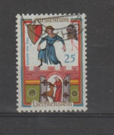 Liechtenstein 1963 Heinrich Von Sax 25R ° Used - Postzegels