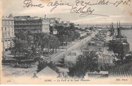 Algérie - N°79591 - BONE - Le Port Et Le Quai Warnier - Annaba (Bône)