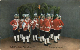 München, Schäfflertanz 1914, Kronengruppe - Muenchen