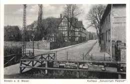 Rinteln An Der Weser, Kurhaus Sanatorium Parkhof - Rinteln