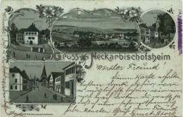 Gruss Aus Neckarbischofsheim - Litho - Other & Unclassified