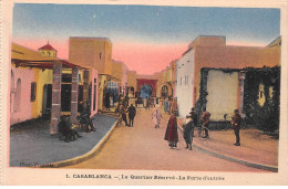 MAROC - CASABLANCA - SAN31344 - Le Quartier Réservé - La Porte D'Entrée - Casablanca