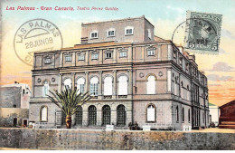 Espagne - N°79399 - LAS PALMA - GRAN CANARIA - Teatro Perez Galdos - Carte Avec Un Bel Affranchissement - Gran Canaria