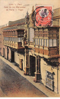 Pérou - N°78995 - LIMA - Casa De Los Marqueses De Torre - Tagie - Carte Avec Bel Affranchissement - Perù