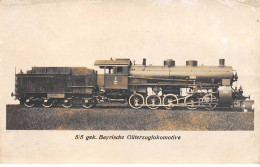 ALLEMAGNE - SAN29028 - Train - Locomotive - Gare - 5/5 Bayrische Güterzuglokomotive - Andere & Zonder Classificatie