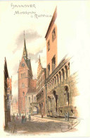 Hannover - Marktkirchez - Litho - Hannover