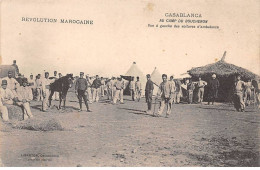 Maroc - N°80833 - CASABLANCA - Au Camp Du Boucheron - Vue A Gauche Des Voitures D'ambulance - Légion - Casablanca