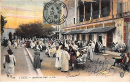 Tunisie - N°79625 - TUNIS - Arabes Au Café - Tunisia