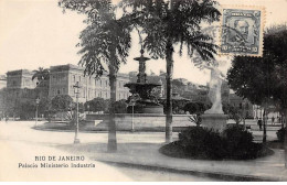 Brésil - N°79176 - RIO DE JANEIRO - Palacio Ministerio Industria - Carte Avec Un Bel Affranchissement - Rio De Janeiro