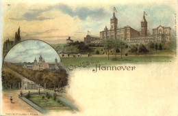 Gruss Aus Hannover - - Litho - Hannover
