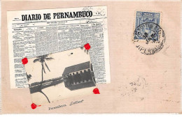 Brésil - N°80802 - PERNAMBUCO - Coêlhos - Page De Journal "Diario De Pernambuco" - Carte Gaufrée - Otros