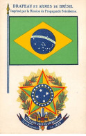 Brésil - N°80801 - Drapeau Et Armes Du Brésil - Sonstige