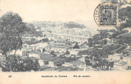 Brésil - N°78976 - RIO DE JANEIRO - Aqueducto Da Carioca - Carte Avec Bel Affranchissement - Rio De Janeiro