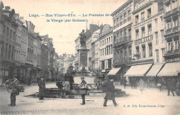 BELGIQUE - LIEGE - SAN28692 - Rue Vinave D'Ile - La Fontaine De La Vierge (Par Delcour) - Liege