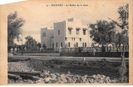 MAROC - MEKNES - SAN27051 - Le Buffet De La Gare - Meknès