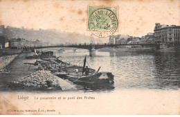 BELGIQUE - LIEGE - SAN26434 - La Passerelle Et Le Pont Des Arches - Liege