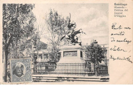 Chili - N°79145 - SANTIAGO - Alameda - Estatua Del Jeneral O'Higgins - Carte Avec Un Bel Affranchissement - Chili