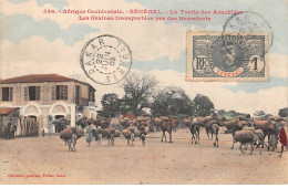 Sénégal - N°79486 - La Traite Des Arachides - Les Graines Transportées Par Des Bourricots - Sénégal