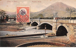 Pérou - N°79012 - LIMA - Puente Balta - Carte Avec Bel Affranchissement - Pérou