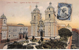 Pérou - N°79006 - LIMA - Iglesia De San Francisco - Carte Avec Bel Affranchissement - Perù