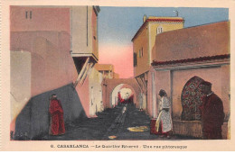 MAROC - CASABLANCA - SAN31354 - Le Quartier Réservé - Une Rue Pittoresque - Casablanca
