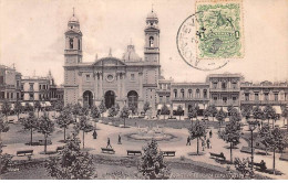 Uruguay - N°79071 - MONTEVIDEO - Plaza Constitucion - Carte Avec Bel Affranchissement - Uruguay