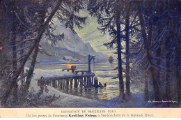 BELGIQUE - BRUXELLES - SAN26815 - Exposition 1910- Un Des Poste De Fourrures Revillon Frères - Weltausstellungen