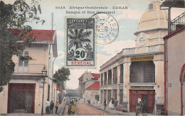 Sénégal - N°79475 - DAKAR - Banque Et Rue Descemet - Sénégal