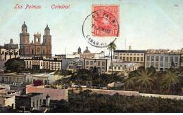 Espagne - N°79434 - LAS PALMAS - Catedral - Carte Avec Un Bel Affranchissement - Gran Canaria