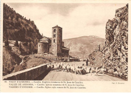 ANDORRE - SAN36168 - Vallées D'Andorre - Canillo - Eglise Style Roman De St Jean De Caselles - 15x10 Cm - Andorre