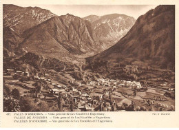 ANDORRE - SAN36160 - Vallées D'Andorre - Vue Générale De Les Escalades Et L'Engordany - 15x10 Cm - Andorre