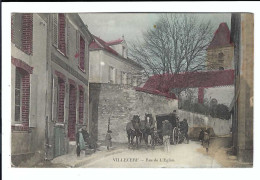 VILLECERF  -  Rue De L'Eglise - Sonstige & Ohne Zuordnung