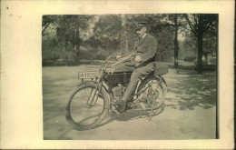 1926, Postbore Auf Motorrad. Ungebrauchte Ansichtskarte - Motos