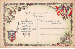 ETATS UNIS - SAN36020 - Easter Greetings 1919 - Sonstige & Ohne Zuordnung