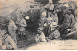 MAROC - CASABLANCA - SAN33928 - Les Prisonniers Civils Allemands Du Maroc Arrivant à Casablanca - Casablanca