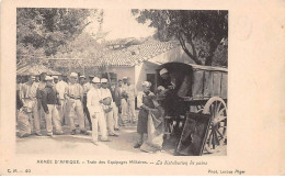 ALGERIE - SAN33922 - Armée D'Afrique - Train Des Equipages Militaires - La Distribution De Pains - Autres & Non Classés