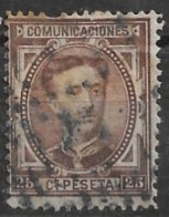 ESPAÑA 1876.-EDIFIL 177 - Used Stamps