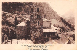 ANDORRE - SAN40865 - Sant Joan De Caselles - Eglise Romane Du XIIe Siècle - Andorra