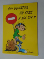 D203290   CPM   Illustrateur  FRANQUIN Gaston LAGAFFE 1993 - Qui Donner Un Sens A Ma Vie?  -Joinville Le Pont  MARNE - Humour