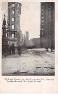 ETATS UNIS - SAN FRANCISCO - SAN39443 - Third And Market Sts, After The Earthquake And Fire - April 18, 1906 - San Francisco