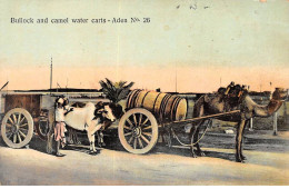 YEMEN - SAN39413 - Bullock And Camel Water Carts - Aden - Jemen