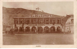 YEMEN - SAN39415 - Hotel De L'Europe - Aden - Yémen