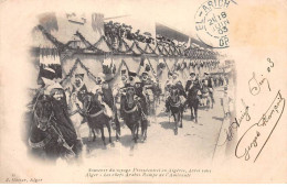 ALGERIE - ALGER - SAN39350 - Souvenir Du Voyage Présidentiel , Avril 1903, Les Chefs Arabes Rampe De L'Amirauté - Szenen