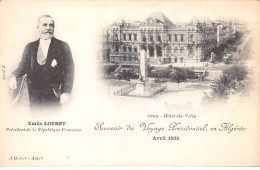 ALGERIE - SAN39356 - Souvenir Du Voyage Présidentiel - Avril 1903 Emile Loubet, Président De La République Française - Escenas & Tipos