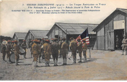 ETATS UNIS - SAN39102 - Les Troupes Américaines En France - Fête Nationale Du 4 Juillet 1917 - Otros & Sin Clasificación