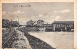 ALLEMAGNE - KEHL - SAN42910 - Port Du Rhin - En L'état - Kehl